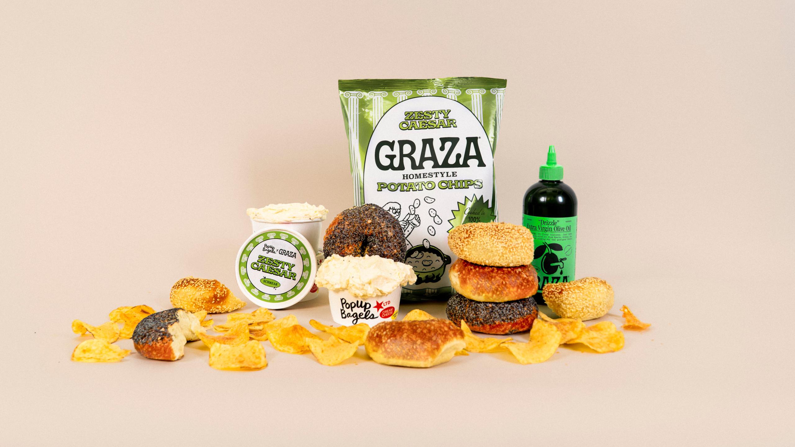 Graza Zesty Caesar Cream Cheese
